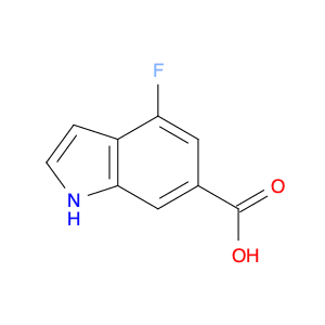 4-Fluoro-1H-indole-6-carboxylic acid