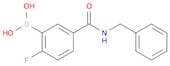 (5-(BENZYLCARBAMOYL)-2-FLUOROPHENYL)BORONIC ACID