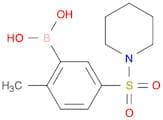 2-Methyl-5-(piperidin-1-ylsulfonyl)phenylboronic acid