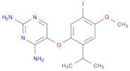 2,4-PyriMidinediaMine, 5-[5-iodo-4-Methoxy-2-(1-Methylethyl)phenoxy]-