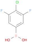 (4-chloro-3,5-difluorophenyl)boronic acid