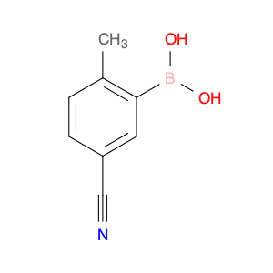 (5-Cyano-2-methylphenyl)boronic acid