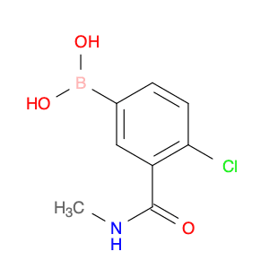 (4-CHLORO-3-(METHYLCARBAMOYL)PHENYL)BORONIC ACID