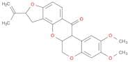 [1]Benzopyrano[3,4-b]furo[2,3-h][1]benzopyran-6(6aH)-one,1,2,12,12a-tetrahydro-8,9-dimethoxy-2-(1-…