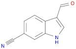 3-Formyl-1H-indole-6-carbonitrile