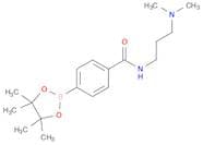4-(3-(Dimethylamino)propylcarbamoyl)phenylboronic acid, pinacol ester