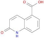 5-Quinolinecarboxylic acid, 1,2-dihydro-2-oxo-