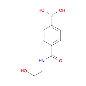 (4-((2-Hydroxyethyl)carbamoyl)phenyl)boronic acid
