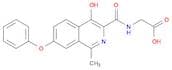 N-[(4-Hydroxy-1-methyl-7-phenoxy-3-isoquinolinyl)carbonyl]glycine