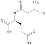 (2S)-2-(3-methylbutanoylamino)pentanedioic acid