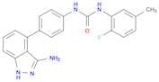 N-[4-(3-Amino-1H-indazol-4-yl)phenyl]-N'-(2-fluoro-5-methylphenyl)urea