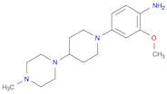 2-Methoxy-4-(4-(4-methylpiperazin-1-yl)piperidin-1-yl)aniline