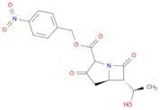 p-Nitrobenzyl 6-(1'-Hydroxyethyl)-azabicyclo(3.2.0)heptane-3,7-dione-2-carboxylate