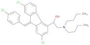 2-(dibutylamino)-1-[(9Z)-2,7-dichloro-9-[(4-chlorophenyl)methylidene]-9H-fluoren-4-yl]ethan-1-ol