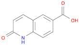 1,2-Dihydro-2-oxo-6-quinolinecarboxylic acid