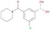 3-Chloro-5-(piperidine-1-carbonyl)phenylboronic acid