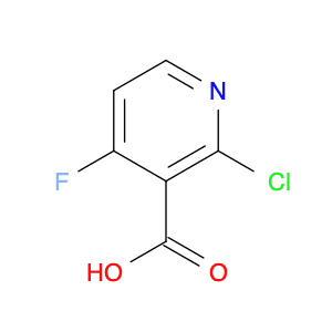2-Chloro-4-fluoronicotinic acid