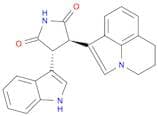 (3R,4R)-3-(5,6-Dihydro-4H-pyrrolo[3,2,1-ij]quinolin-1-yl)-4-(1H-indol-3-yl)pyrrolidine-2,5-dione