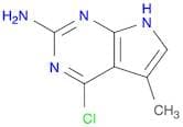 4-chloro-5-methyl-7H-pyrrolo[2,3-d]pyrimidin-2-amine