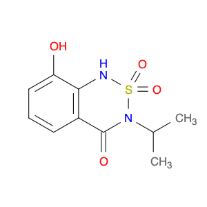 8-hydroxy-3-isopropyl-1H-2,1,3-benzothiadiazin-4(3H)-one 2,2-dioxide