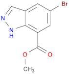 methyl 5-bromo-1H-indazole-7-carboxylate