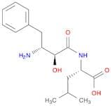 (2S)-2-[(2S,3R)-3-amino-2-hydroxy-4-phenylbutanamido]-4-methylpentanoic acid