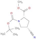 (2S,4S)-1-tert-Butyl 2-methyl 4-cyanopyrrolidine-1,2-dicarboxylate