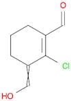 2-Chloro-3-(hydroxymethylene)-1-cyclohexene-1-carboxaldehyde
