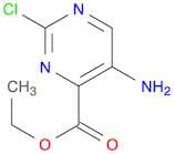 ETHYL 5-AMINO-2-CHLOROPYRIMIDINE-4-CARBOXYLATE