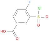 3-Chlorosulfonyl-4-fluorobenzoic acid