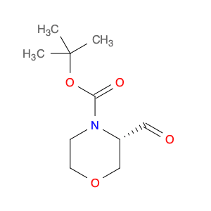 4-Morpholinecarboxylicacid, 3-formyl-, 1,1-dimethylethyl ester, (3S)-