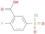 5-(Chlorosulfonyl)-2-fluorobenzoic acid