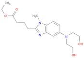 1H-Benzimidazole-2-butanoicacid, 5-[bis(2-hydroxyethyl)amino]-1-methyl-, ethyl ester