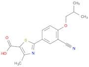 2-[3-cyano-4-(2-methylpropoxy)phenyl]-4-methyl-1,3-thiazole-5-carboxylic acid