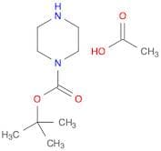 acetic acid; tert-butyl piperazine-1-carboxylate