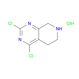 2,4-Dichloro-5,6,7,8-tetrahydropyrido[3,4-d]pyrimidine hydrochloride