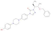 2-[(1S,2S)-1-Ethyl-2-benzyloxypropyl]-2,4-dihydro-4-[4-[4-(4-hydroxyphenyl)-1-piperazinyl]phenyl]-…