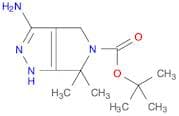 tert-Butyl 3-amino-6,6-dimethylpyrrolo[3,4-c]pyrazole-5(1H,4H,6H)-carboxylate