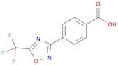 4-(5-(Trifluoromethyl)-1,2,4-oxadiazol-3-yl)benzoic acid