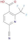 6-Cyano-2-(trifluoromethyl)nicotinic acid