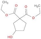 1,1-Cyclopentanedicarboxylicacid, 3-hydroxy-, 1,1-diethyl ester