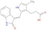 2-[(1,2-Dihydro-2-oxo-3H-indol-3-ylidene)methyl]-4-methyl-1H-pyrrole-3-propanoic acid