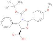 (4S,5R)-3-(tert-Butoxycarbonyl)-2-(4-methoxyphenyl)-4-phenyloxazolidine-5-carboxylic acid