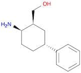 2-cis-Hydroxymethyl-4-trans-phenyl-1-cyclohexylamine