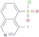 4-Fluoroisoquinoline-5-sulfonyl chloride