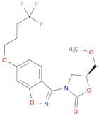 (5S)-5-(methoxymethyl)-3-[6-(4,4,4-trifluorobutoxy)-1,2-benzoxazol-3-yl]-1,3-oxazolidin-2-one