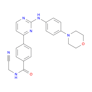 N-(Cyanomethyl)-4-[2-[[4-(4-morpholinyl)phenyl]amino]-4-pyrimidinyl]benzamide