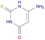 6-Amino-2,3-dihydro-2-thioxo-4(1H)-pyrimidinone