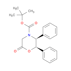 4-Morpholinecarboxylicacid, 6-oxo-2,3-diphenyl-, 1,1-dimethylethyl ester, (2R,3S)-