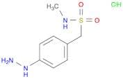 4-Hydrazino-N-methylbenzenemethanesulfonamide hydrochloride
